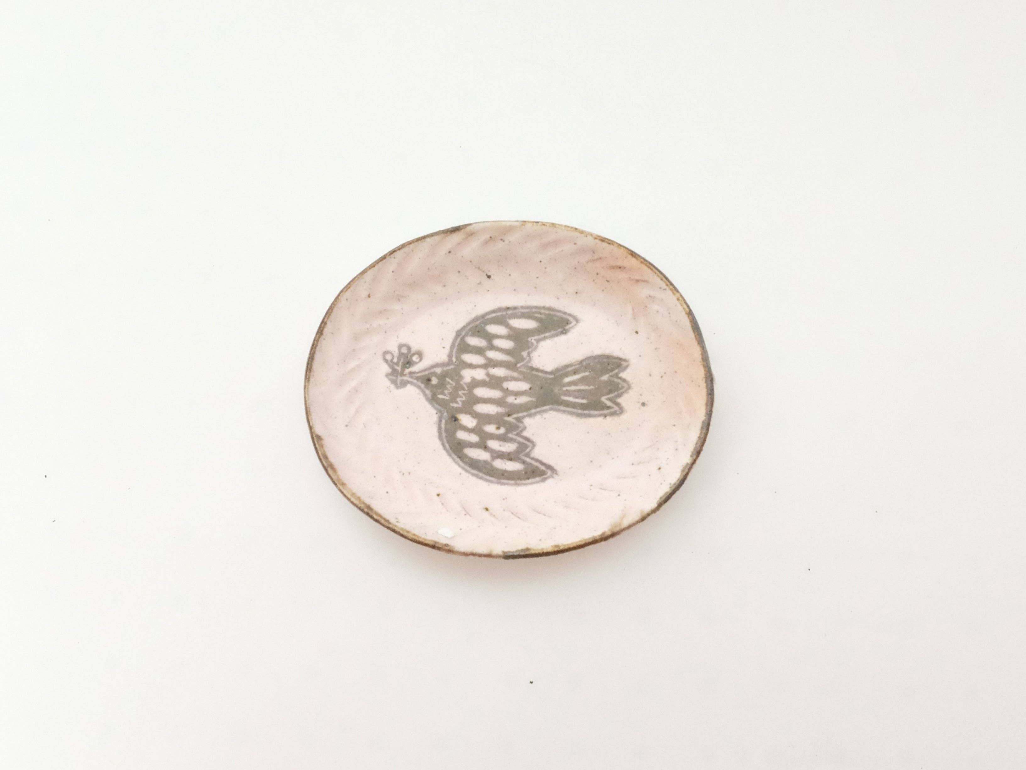 wagumi - Vente Assiettes/plats/bols de décoration - Petite assiette avec motif d'oiseau par Takahiro Manome8
