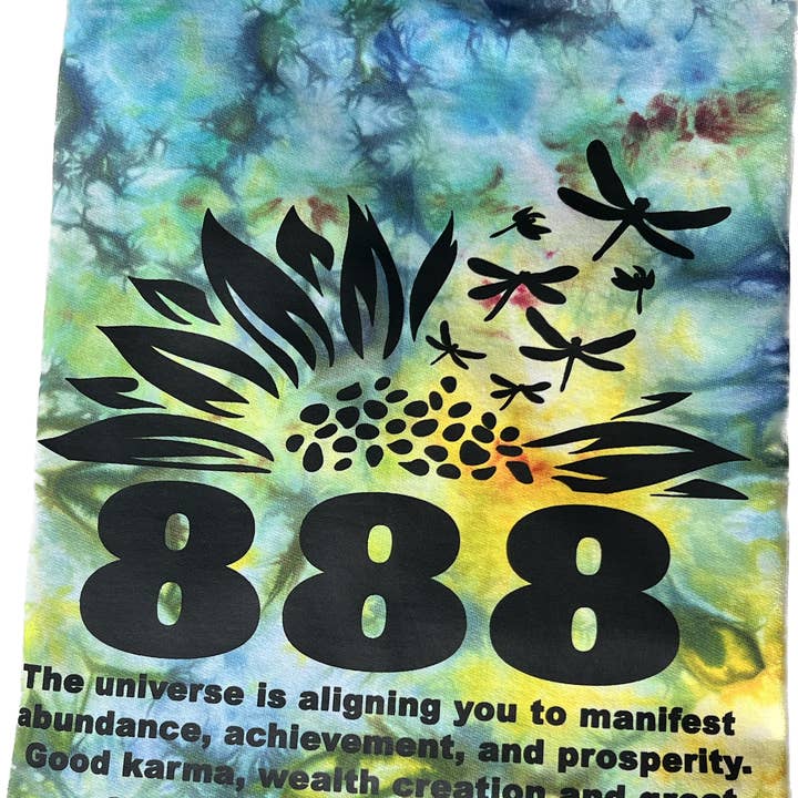 ANGEL NUMBER 888 TIE DYE for wholesale by The Glow Co
