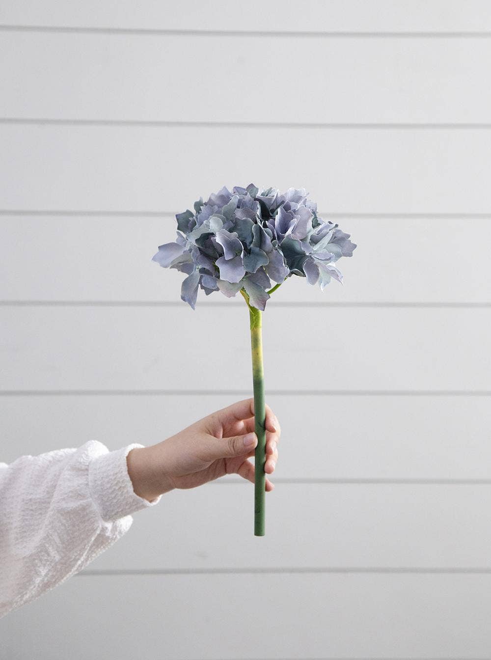 A&B Home Group Inc. - Wholesale Artificial Flowers - Almost Real 14" Hydrangea - Multi-Blue1