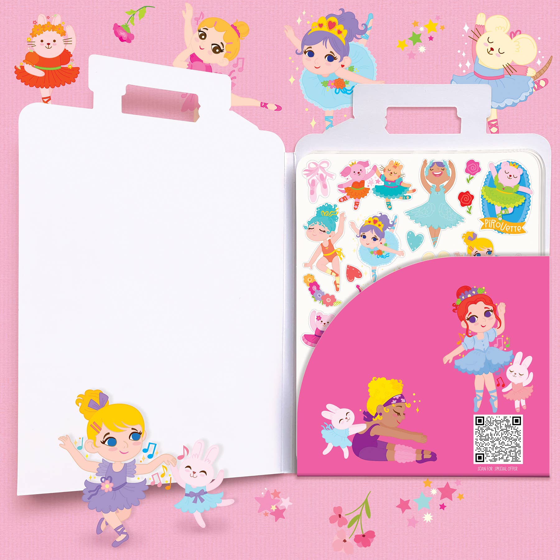 The Piggy Story - Wholesale Sticker - Kids & Baby - 500+ Stickers On-the-Go Dance Magic1
