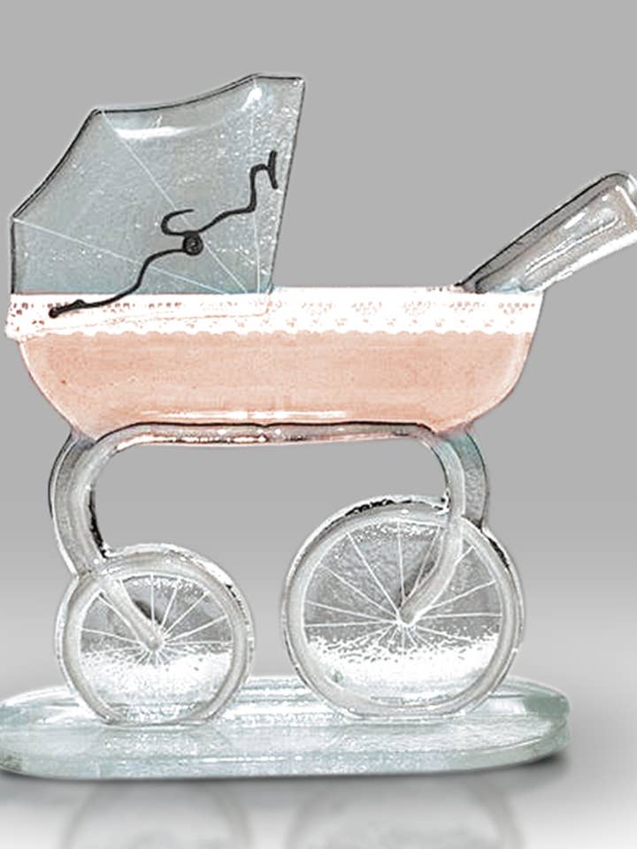 Pram Classic - Crème pour la vente par Nobile Glassware Ltd.