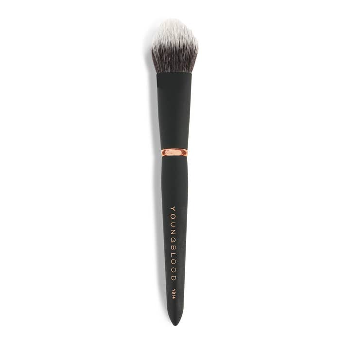 Youngblood Mineral Cosmetics - Wholesale Cheek/Face Makeup Brush - YB14 Multi-Tasker Crème Blush Luxe Brush Tester