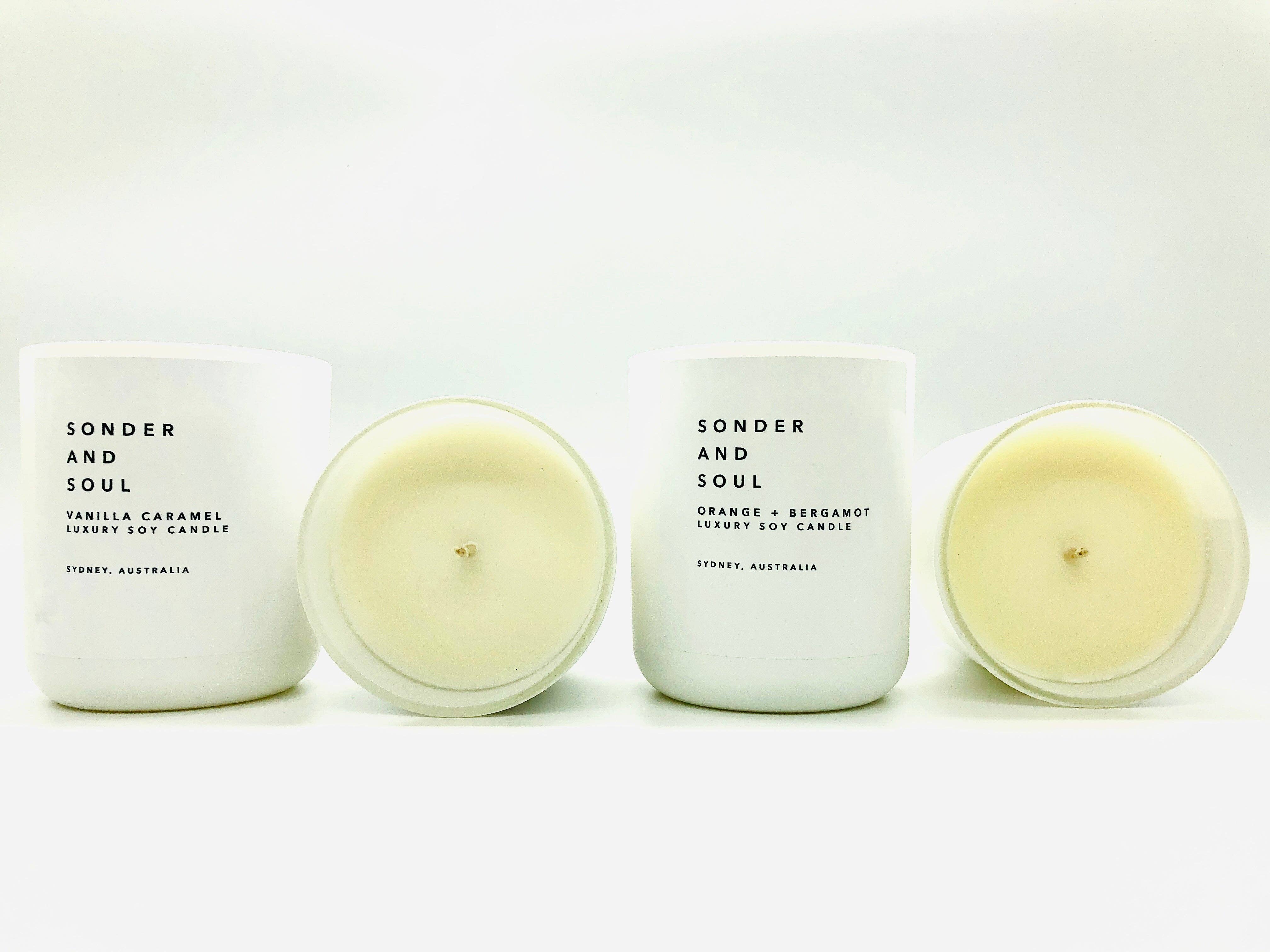 Sonder and Soul – wholesale Burkljus – Apelsin+ Bergamott Soy Candle2