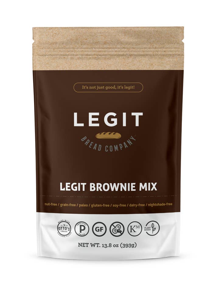 Legit Brownie Mix for wholesale by Legit Bread Company