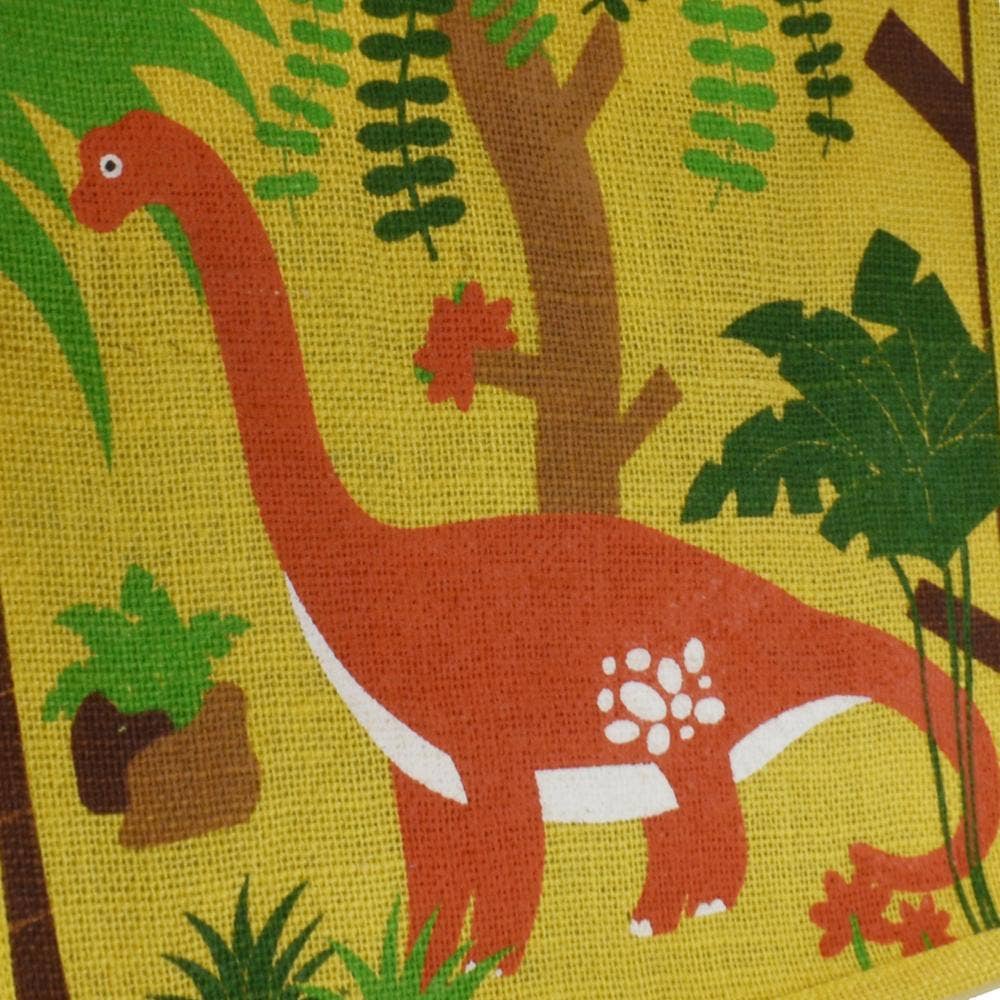 Shared Earth - Wholesale Tote Bag - Unisex - Jute Shopping Bag, Brontosaurus 30x30cm2