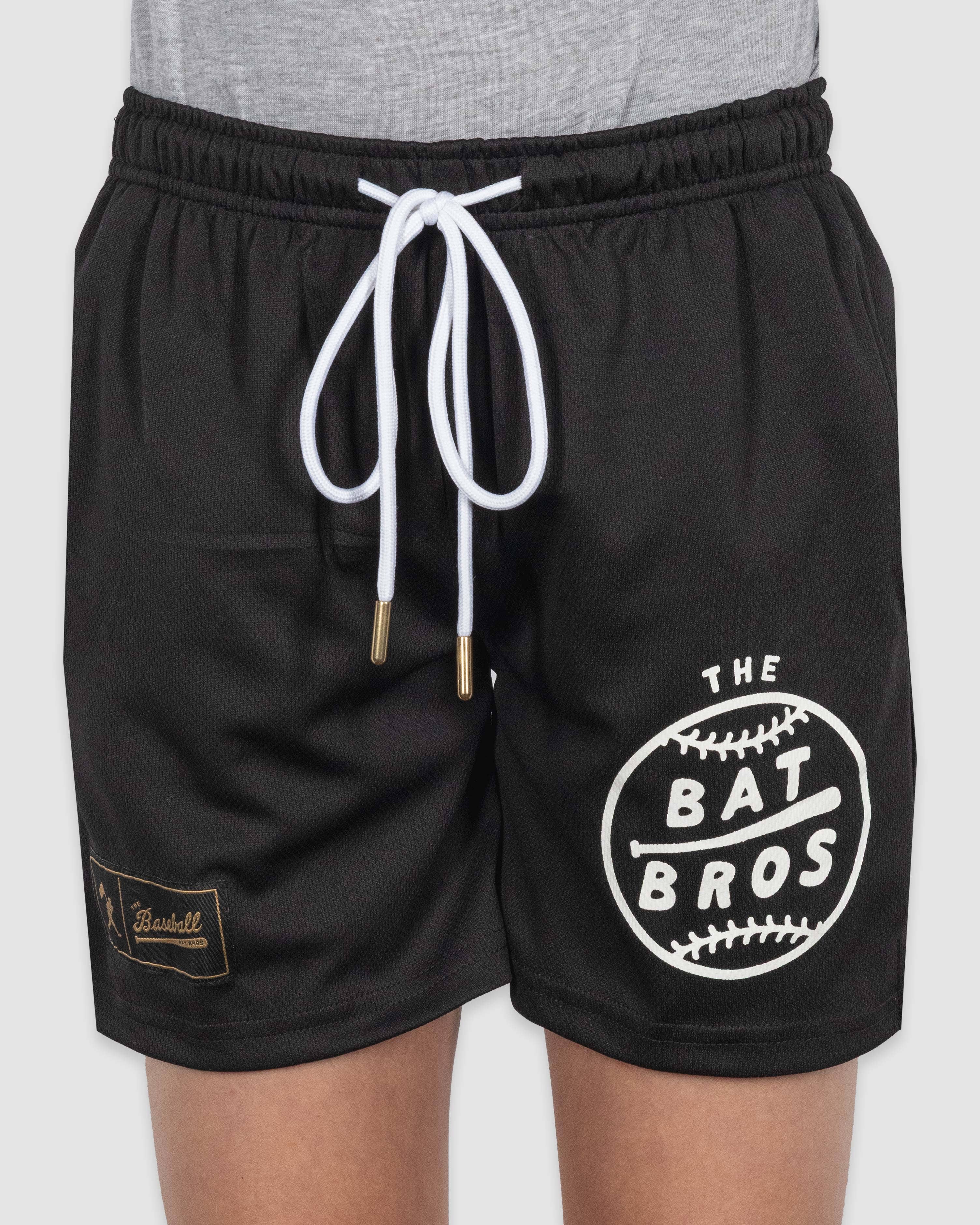 Baseballism - Wholesale Shorts - Kids - Bat Bros Seal Diamond Air Mesh Shorts - Youth2