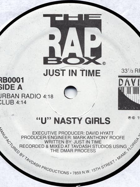 JUST IN TIME U Nasty Girls Disque Vinyle pour la vente par Real Retro
