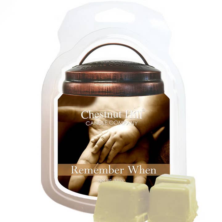 CHESTNUT HILL Candles Scented Wax REMEMBER WHEN 99g for wholesale by Candle Warmers Etc. Duftlampen & Kerzen