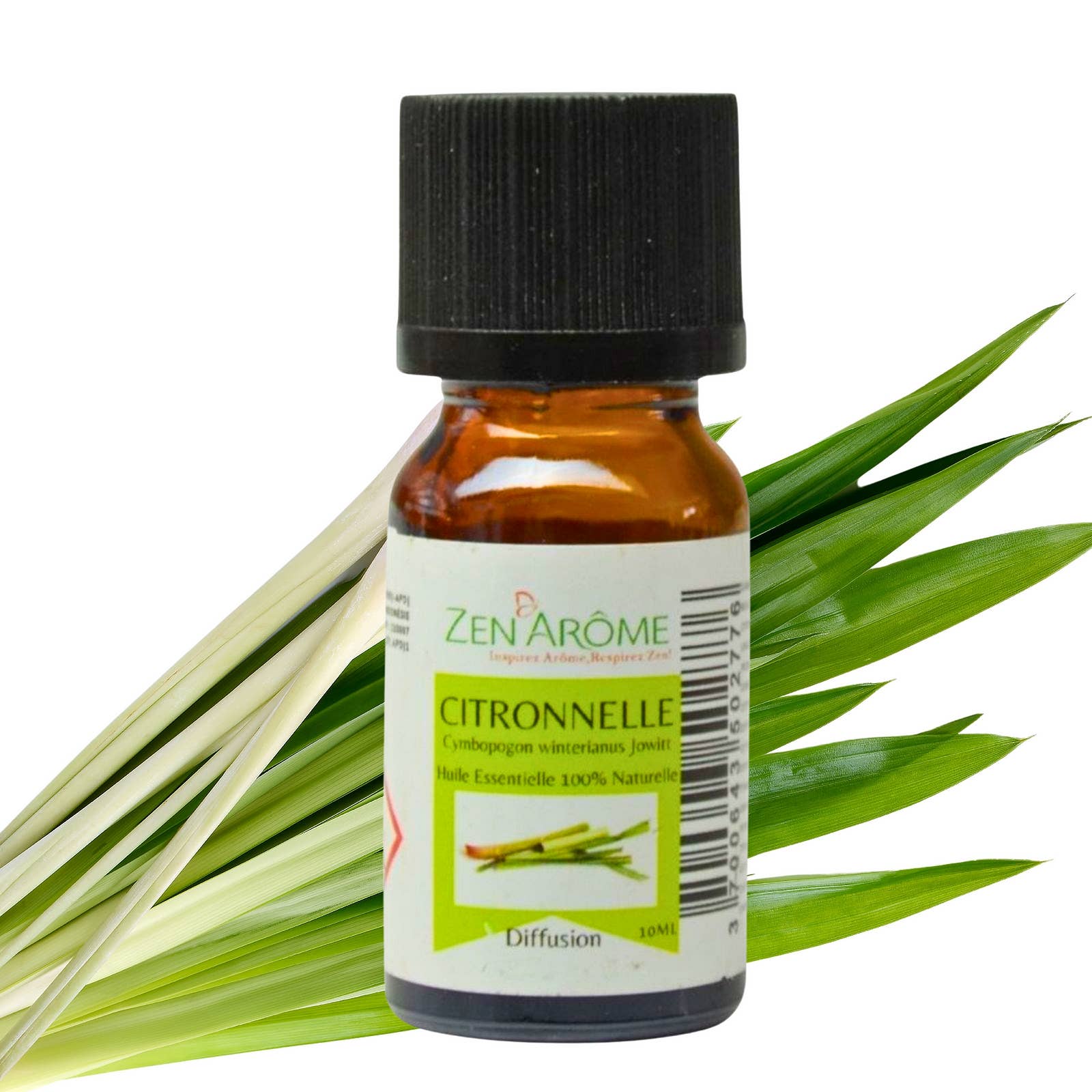 Zen'Arôme - Wholesale Essential Oil - Lemongrass Essential Oil - 100% Natural - 10ml9