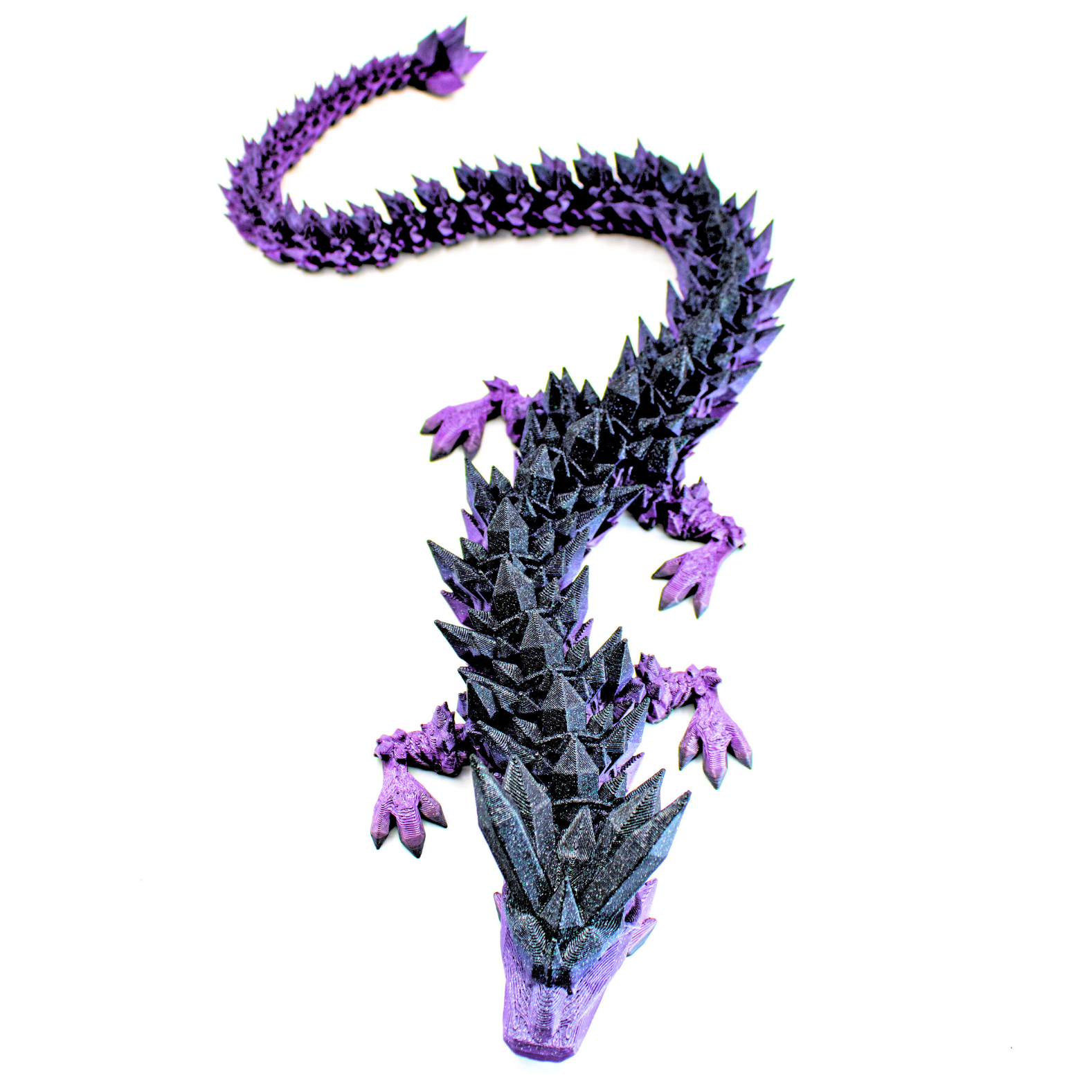 Dragon Fidgets - Wholesale Fidget Toy - Kids - 19IN Crystal Dragon Fidget Toy Decor, 3D Printed16