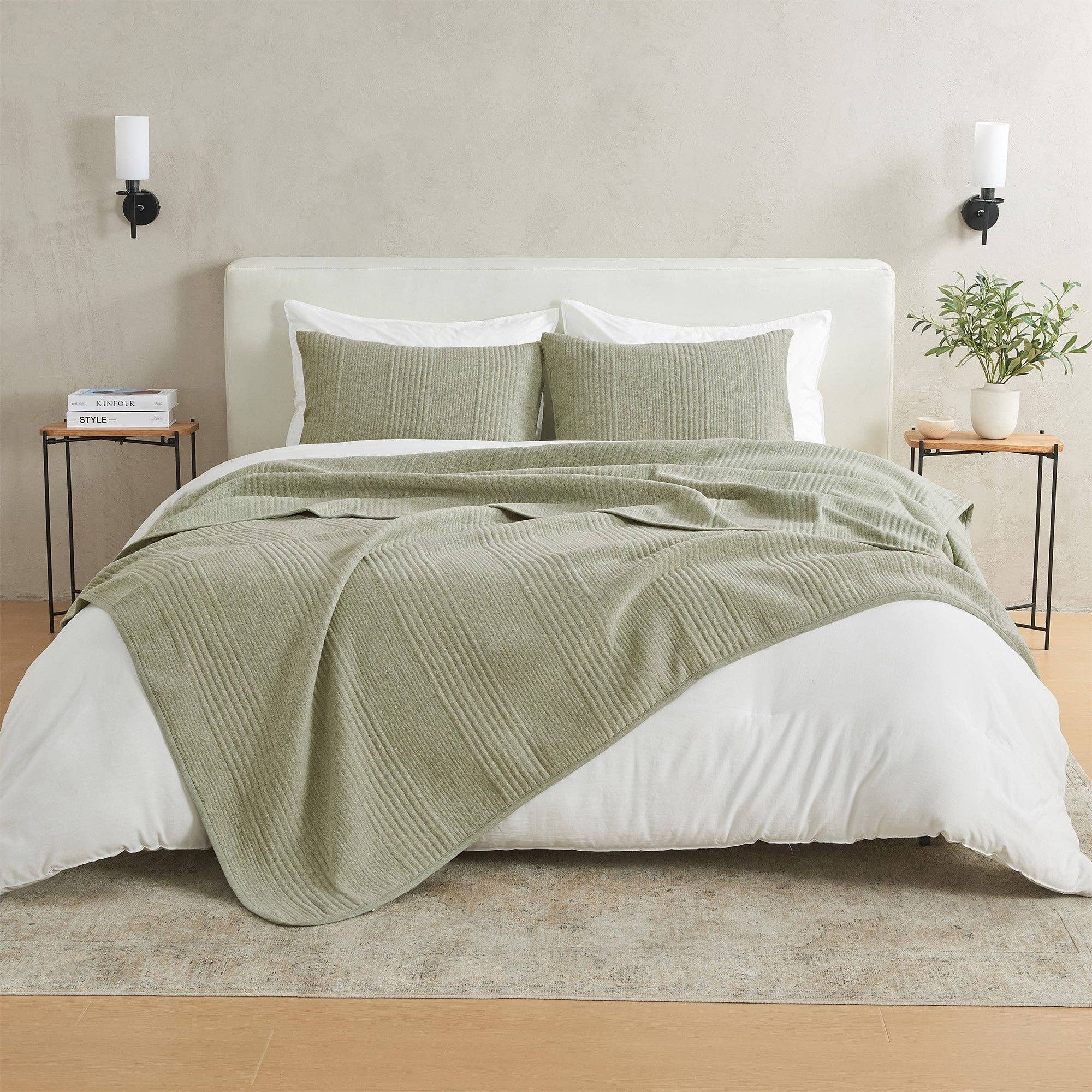 BH Collective - Wholesale Bedding Set - Quilt & Sham Set - Soft, Jersey Knit - Natalie Collection15
