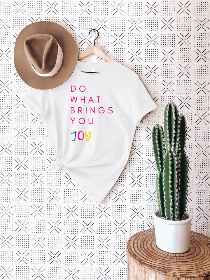 Do What Brings You Joy (Rainbow) for wholesale by C. JOY DESIGN