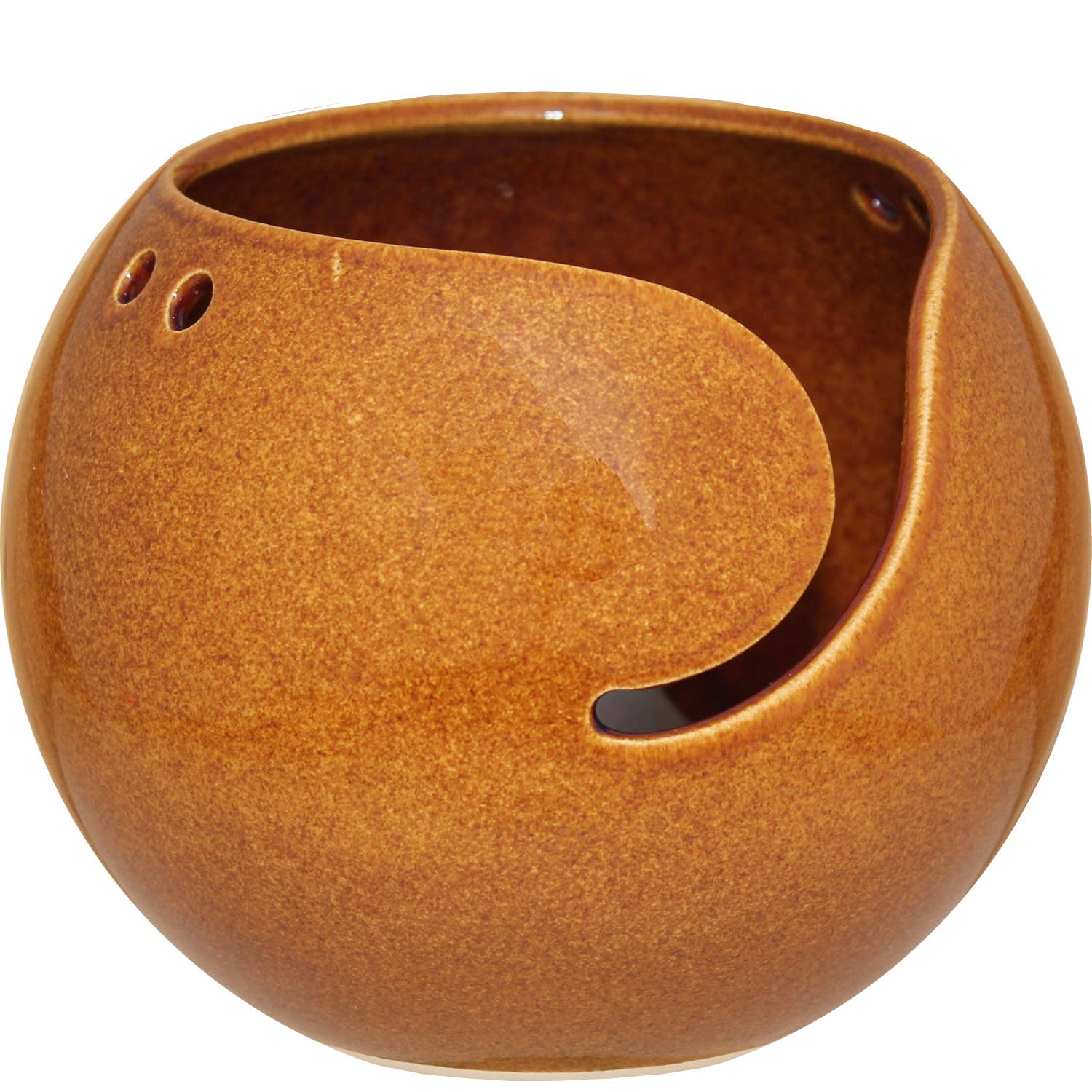 Cōppa Cōllaborative LLC - Wholesale Knitting/Crochet Supplies - Minimal Ceramic Yarn Bowl1