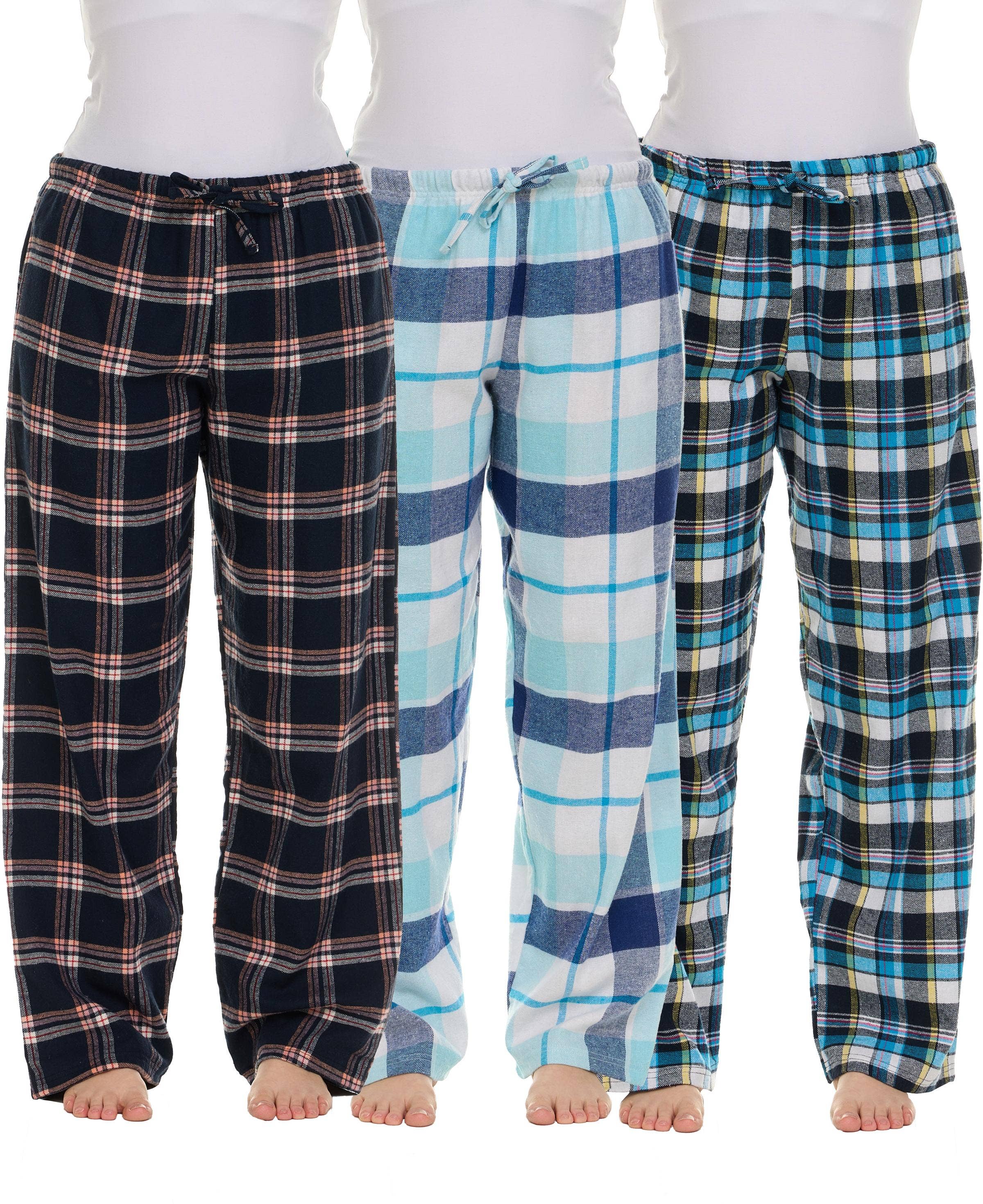 I-Wear Brands - Wholesale Lounge Sweatpants/Joggers - Women's - 3 Pack Women's Flannel Sleep Pants7