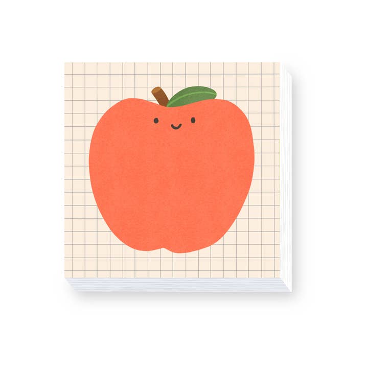 Apple Post It Note for wholesale by Happy Little Paper Co