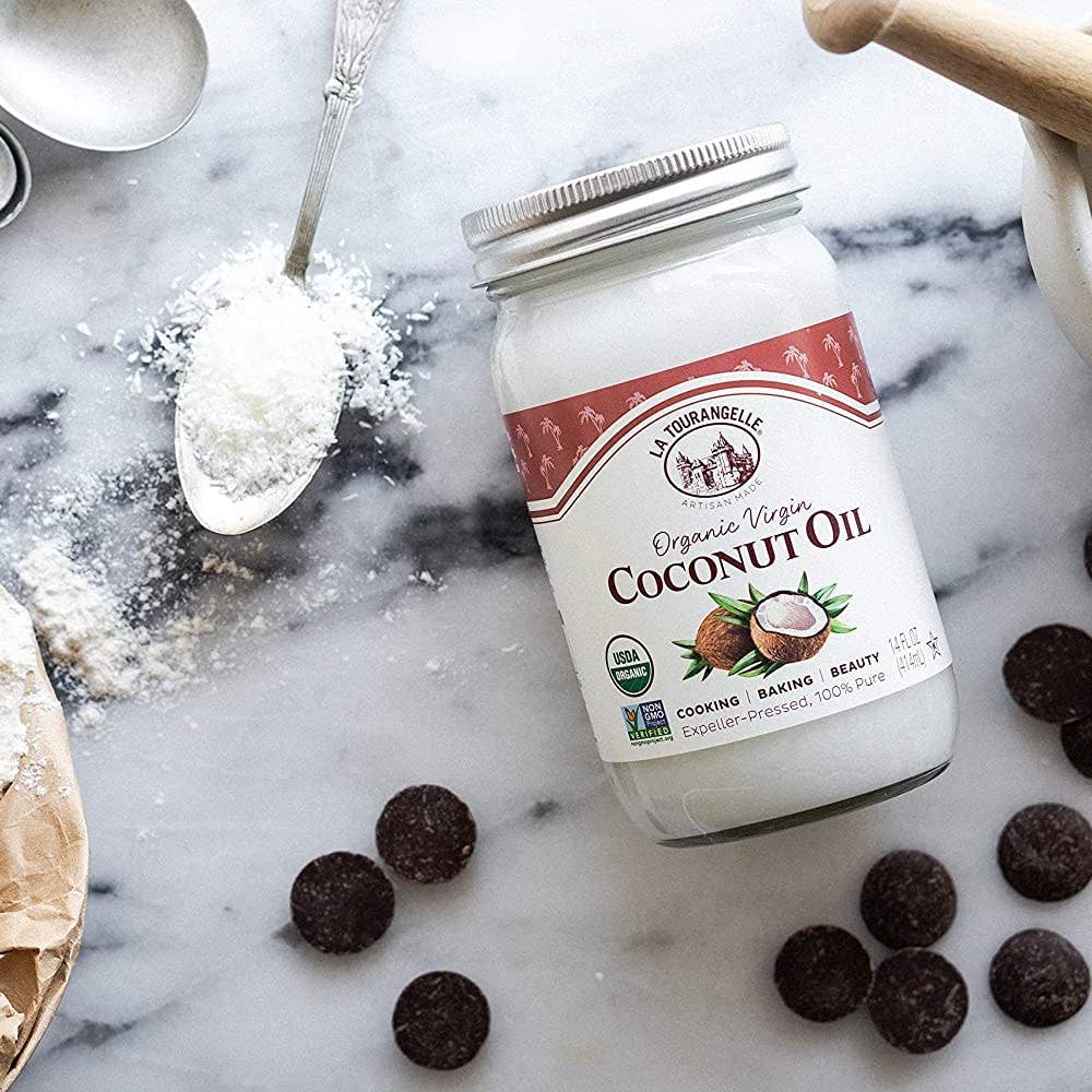 La Tourangelle - Wholesale Cooking Oil - La Tourangelle Organic Virgin Unrefined Coconut Oil, 14Fl Oz3