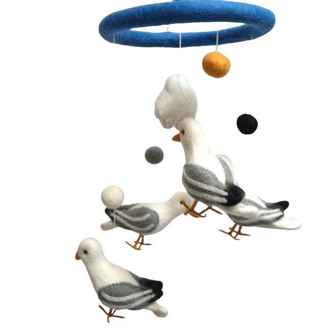 Seagull mobile for wholesale by Koseli Handmade