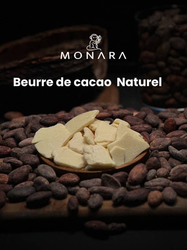 Beurre de cacao Naturel d'Équateur para venta al por mayor de MONARA