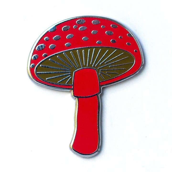 Paddestoelpin voor wholesale door Alison Glass