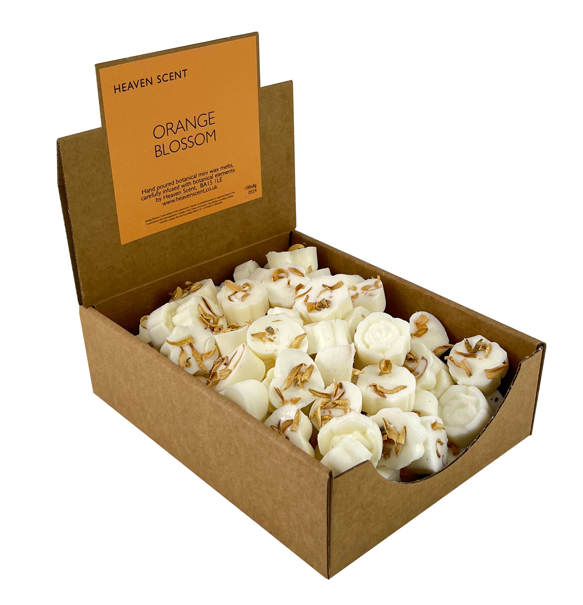 Heaven Scent Incense Ltd - Wholesale Wax Melt - Botanical Mini Wax Melts 600g Box - approx 1008