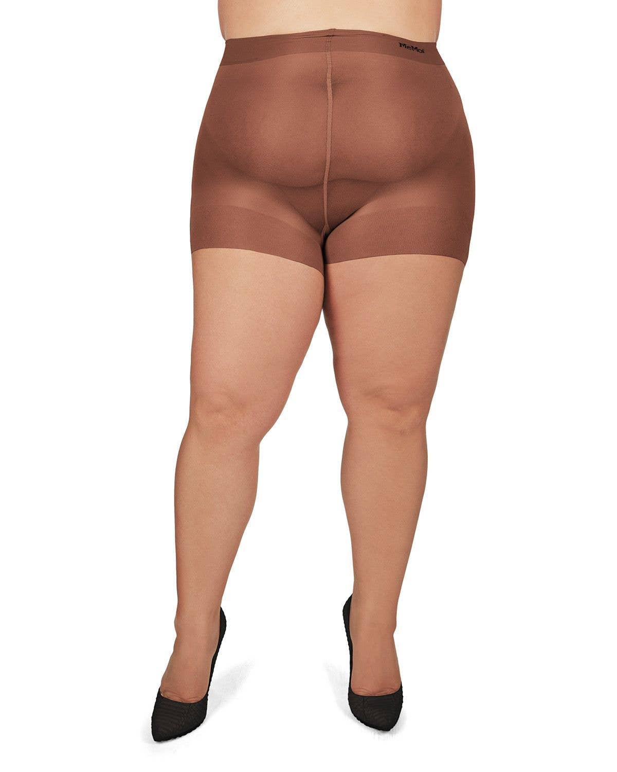 Infinity Classics International Inc. - Wholesale Pantyhose - Women's - MeMoi Plus Size Curvy Ultra Sheer Control Top Pantyhose4