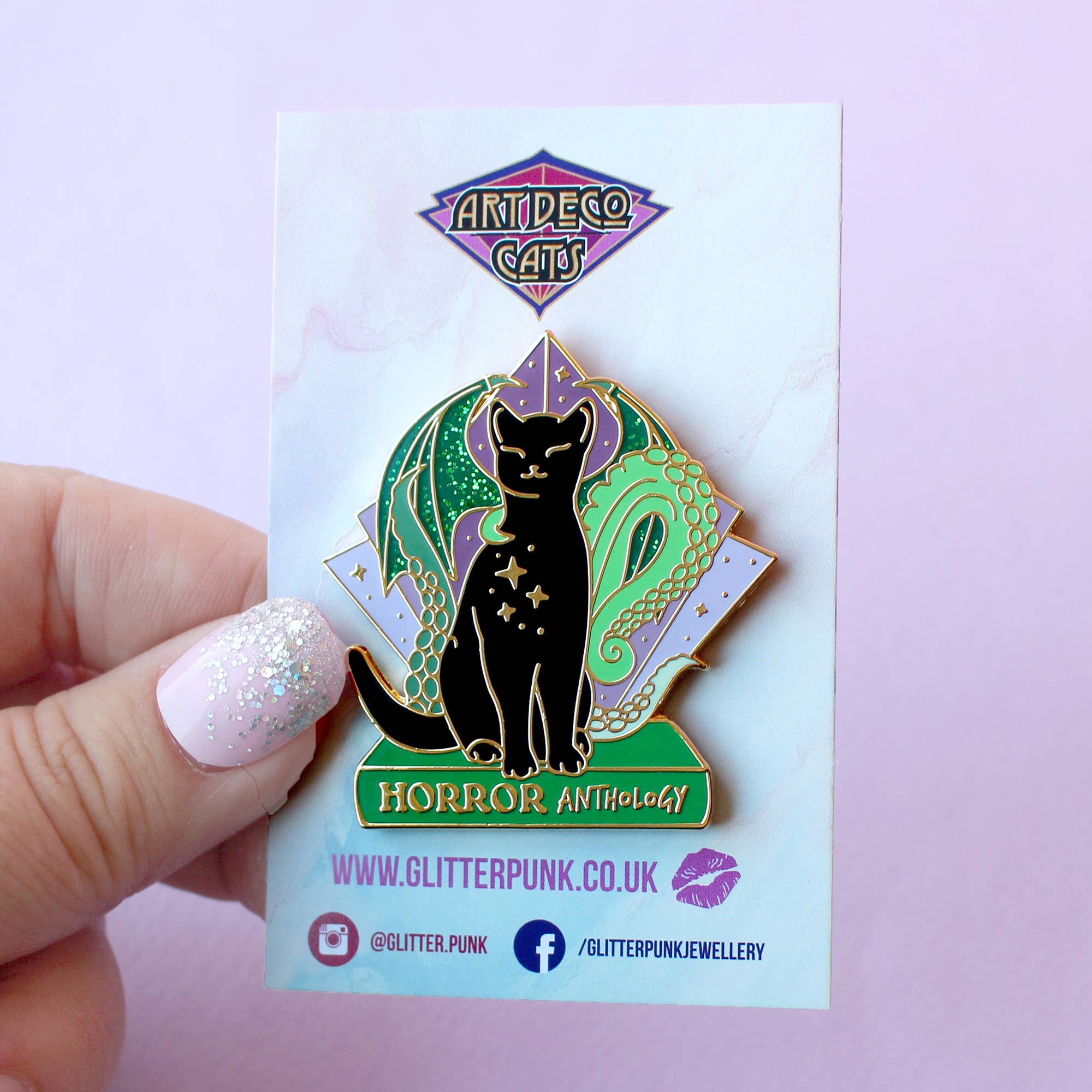 Glitter Punk - Vente Épinglettes/boutons - Épingle Émaillée Anthologie d'Horreur2