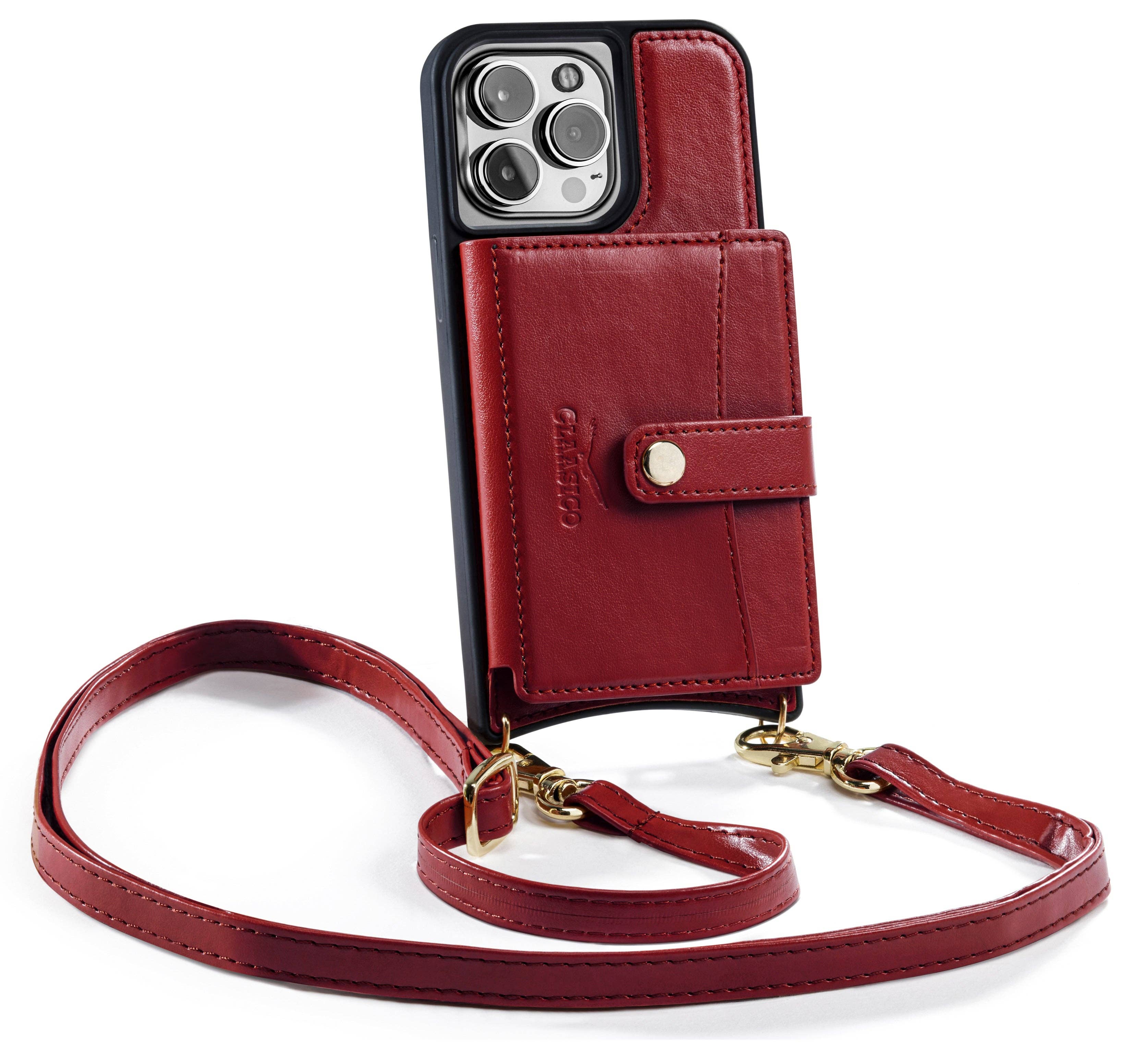 Claasico - Wholesale Phone Wallet - Women's - iPhone 13 - Crossbody Cell Phone Faux Leather Wallet w/Credi5