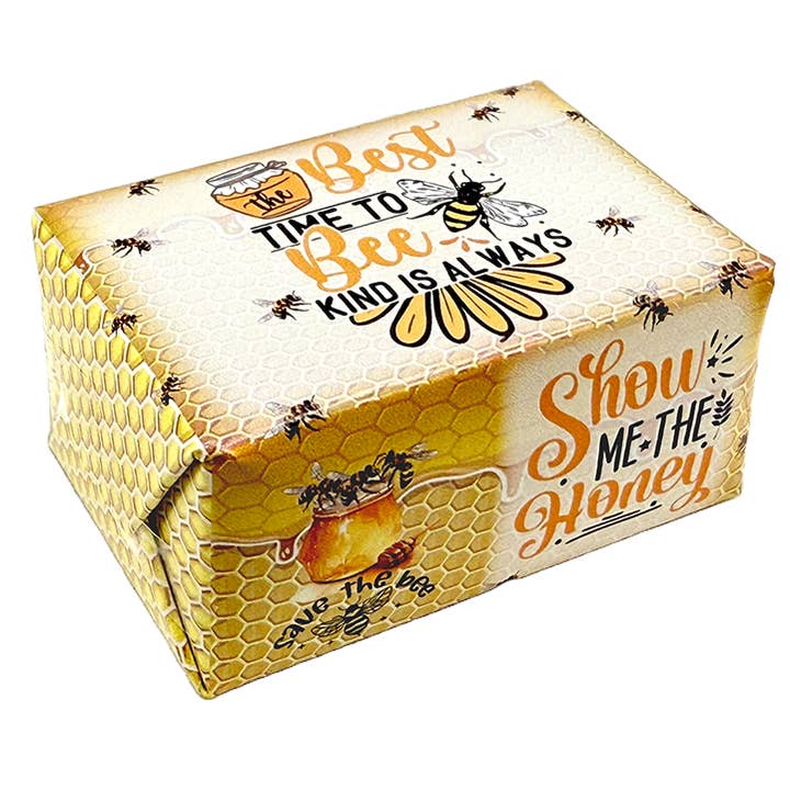 La Volve - Wholesale Bar Soap - BEE SOAP BAR F - THE BEST TIME TO BEE KIND IS ALWAYS2