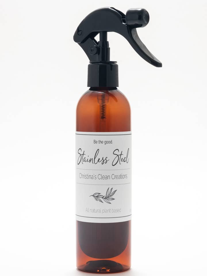 Nettoyant entièrement naturel pour acier inoxydable pour la vente par Christina’s Clean Creations
