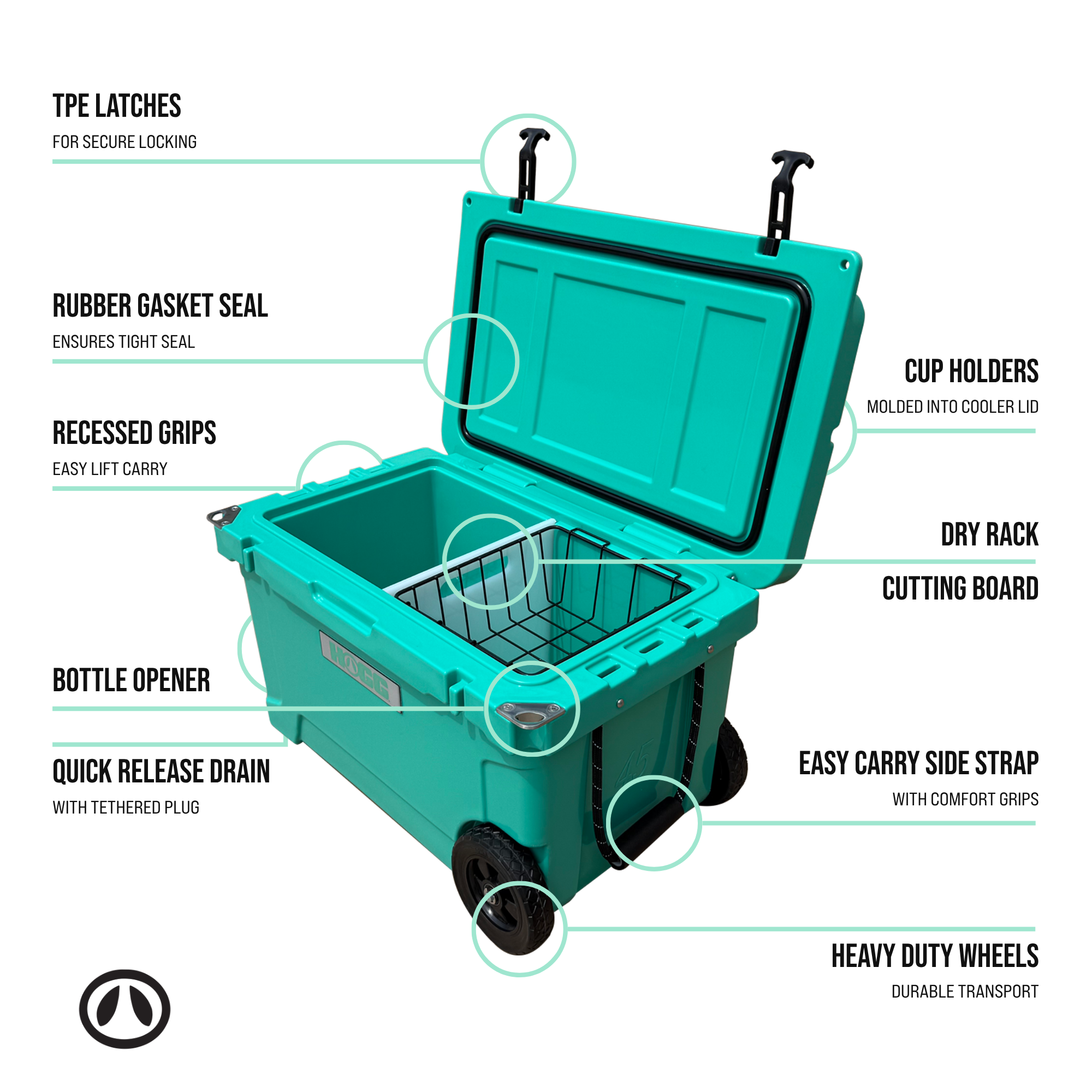 Hogg Outfitters - Wholesale Cooler/Cooler Bag - 45QT COOLER7