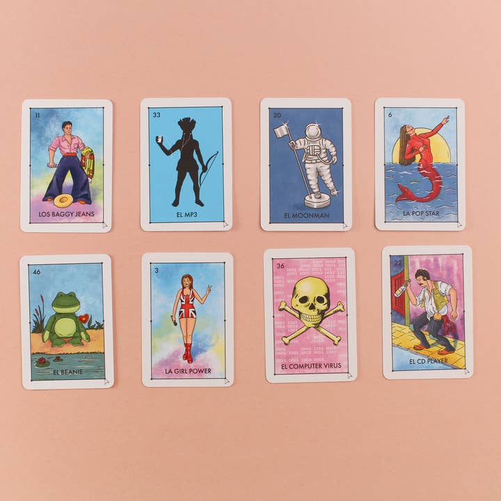 Blue Star Fiesta - Wholesale Card Game - Millennial Loteria: La Y2K Edition2