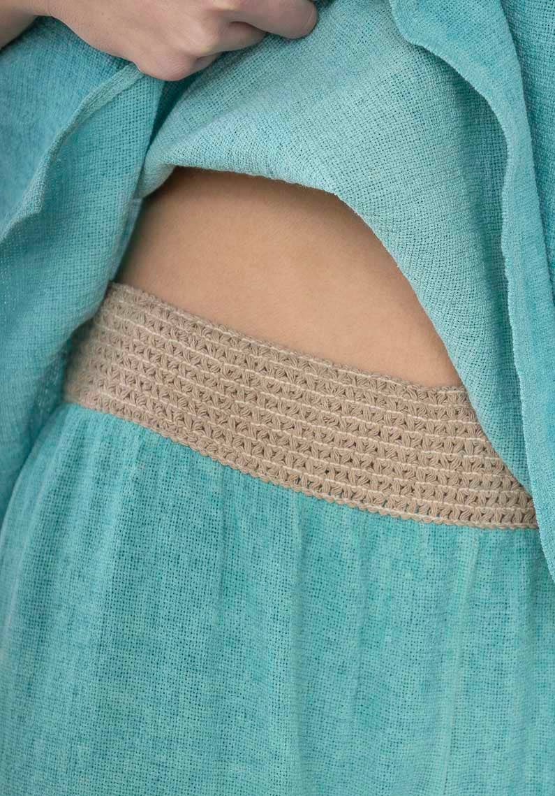 LINEN & COTTON HOUSE – Blusa - Mulher por atacado – Camisa de algodão e linho tamanho único53