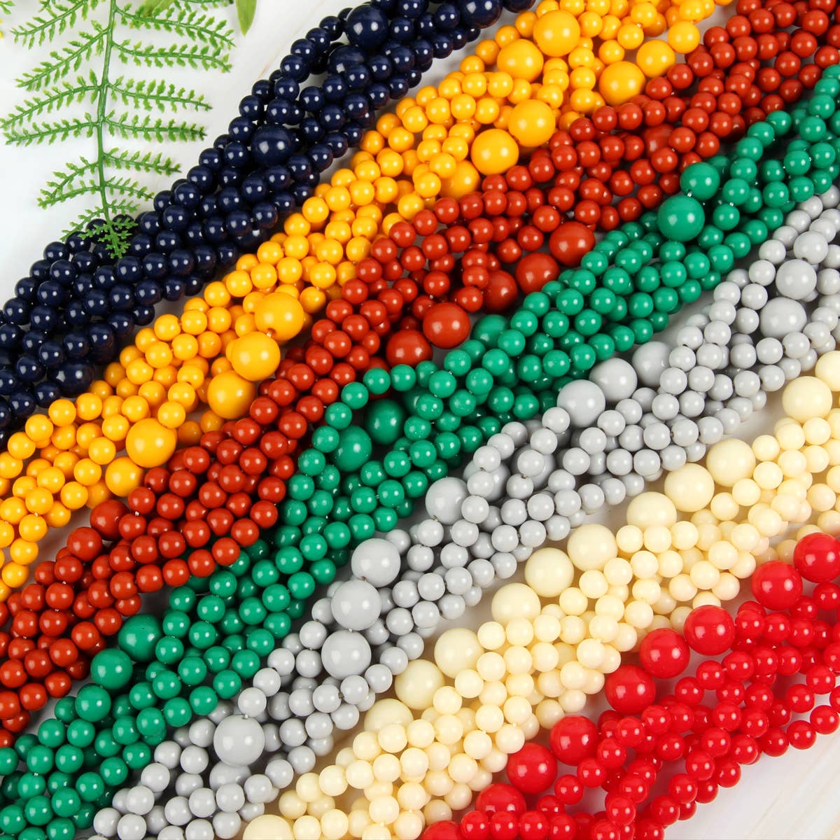 MYS Wholesale Inc - Vente Parures de bijoux - Ensemble collier ras-du-cou et boucles d'oreilles à bulles à plusieurs brins pour femmes23