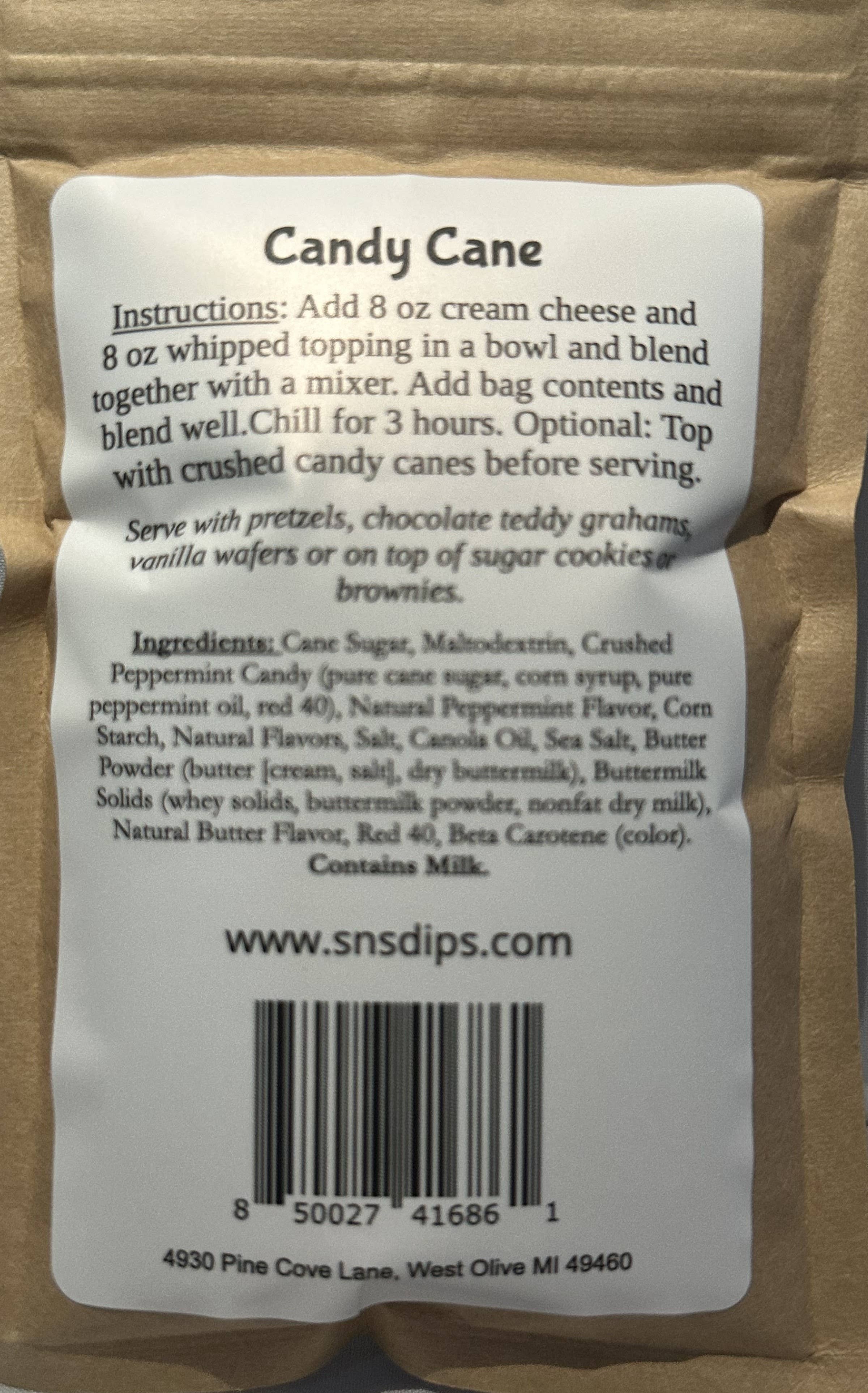 SnS Dips - Wholesale Dip - Candy Cane Dip Mix1