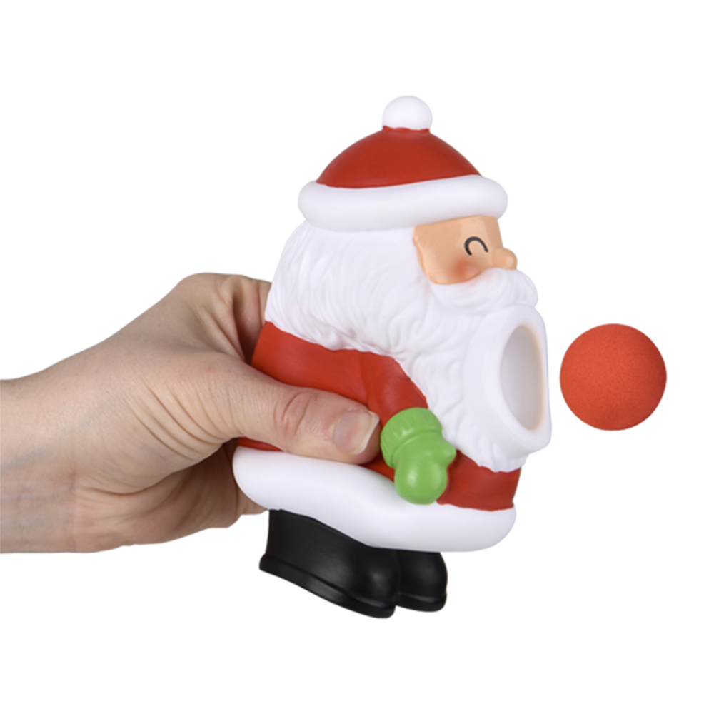 The Toy Network - Wholesale Classic Toy - Kids - SANTA FOAM BALL BLASTER  5.5"4