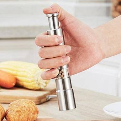 Stainless Steel Spice Grinder for wholesale by Tweed Real Food