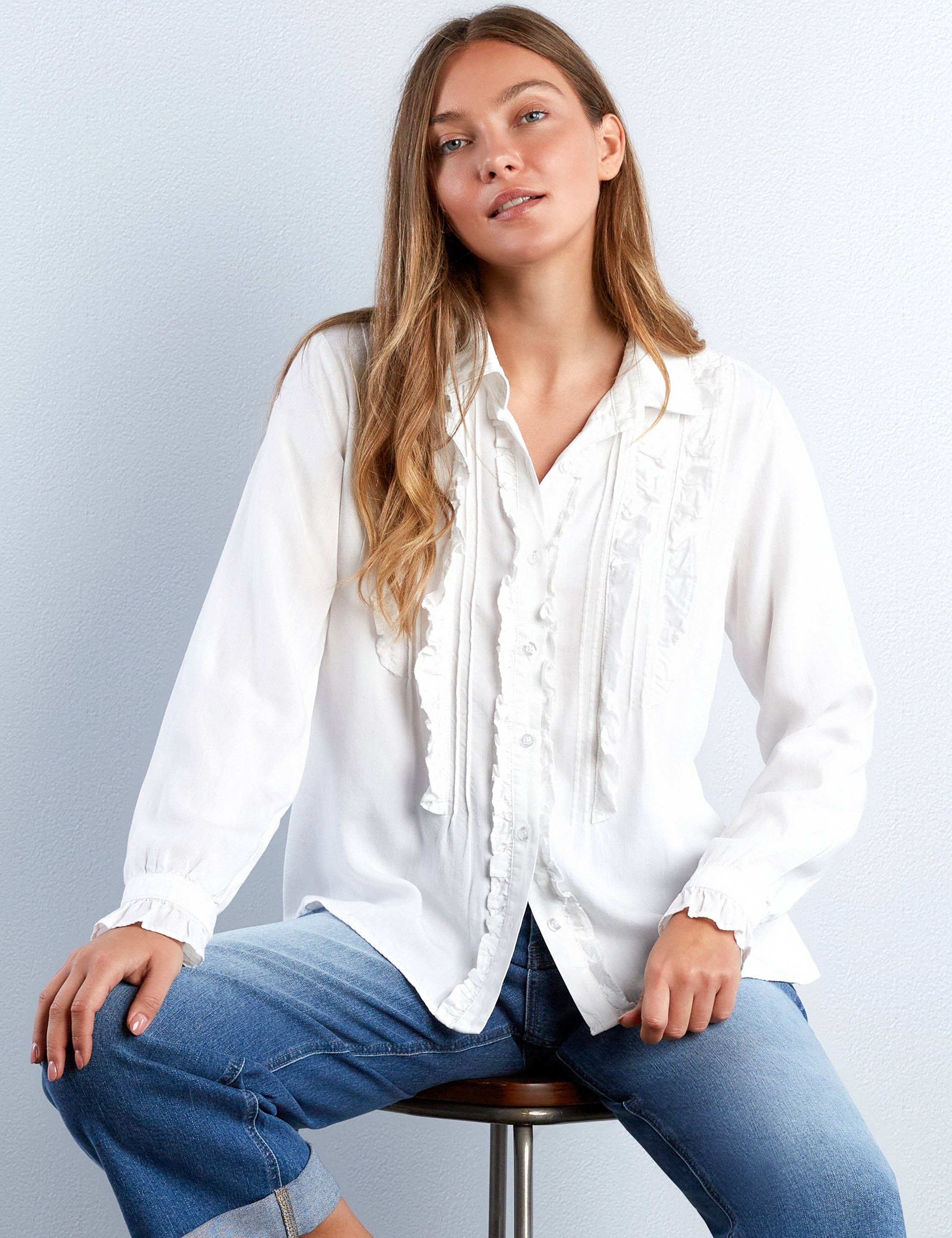 Bianco #Camicia da smoking in vendita all'ingrosso su Faire1