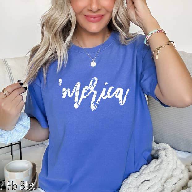 Bama Screens - Wholesale Sublimation Transfer - Merica #A29