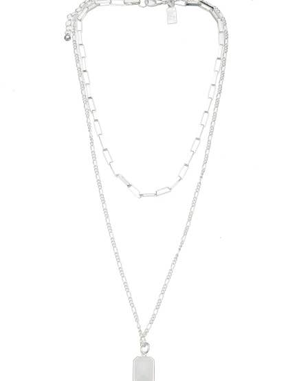 lange Halskette - 01/silber für den Großhandel von Leslii