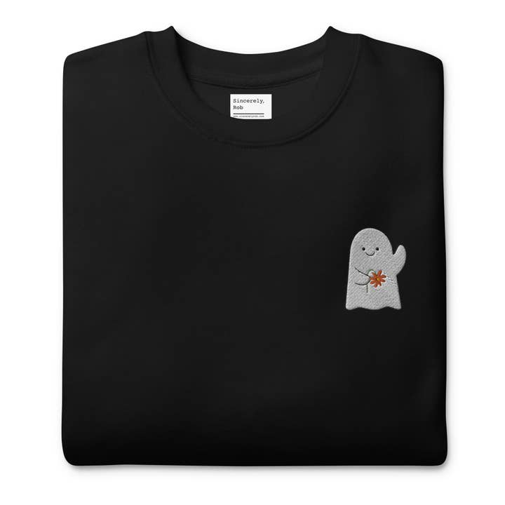 Sincerely, Rob - Wholesale Graphic Sweatshirt - Unisex - "Dead but still cute." Unisex Premium Sweatshirt