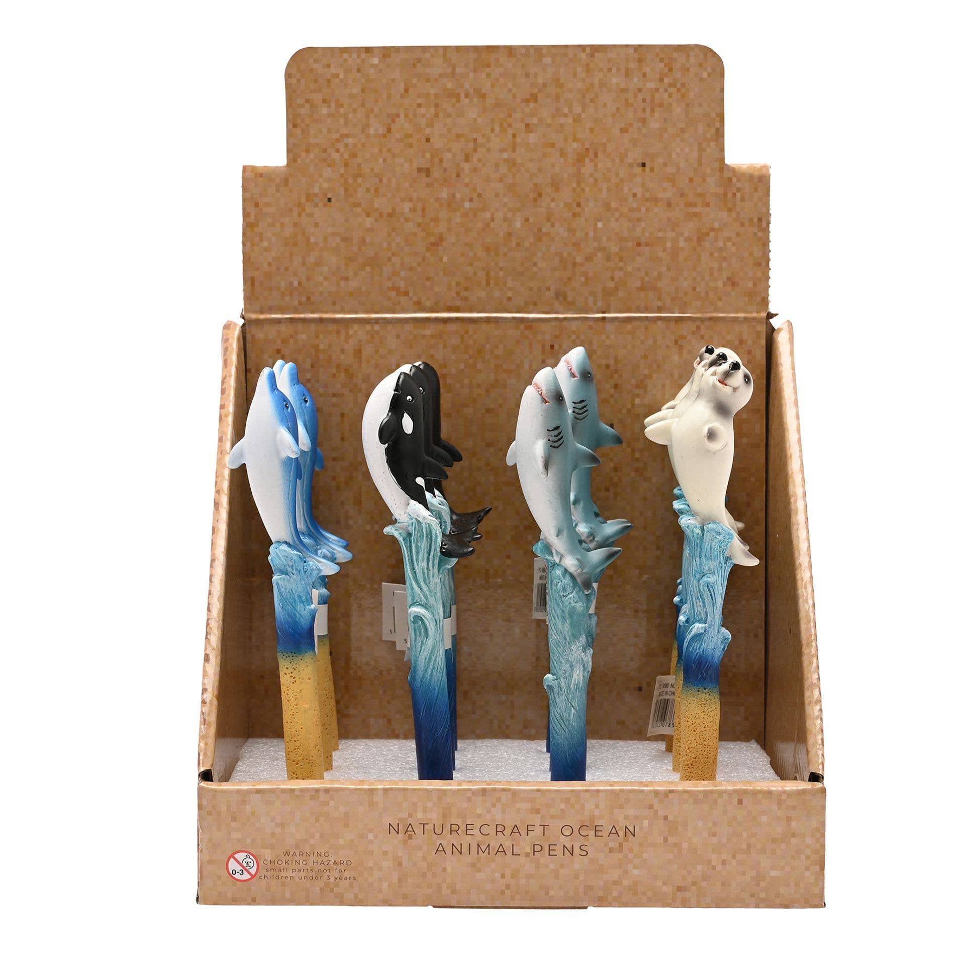 WIDDOP and Co. – wholesale Pennor – **ASTD MULTI 12** Naturecraft Ocean Animal Pennor I CDU - 4 designer6