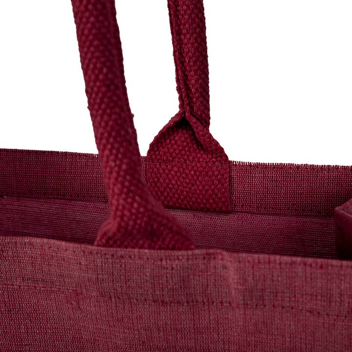 ecojutebags - Wholesale Grocery/shopping bag - Ecojute Juco Tote Bags – 4-Pack Durable 14"x16"x6"6