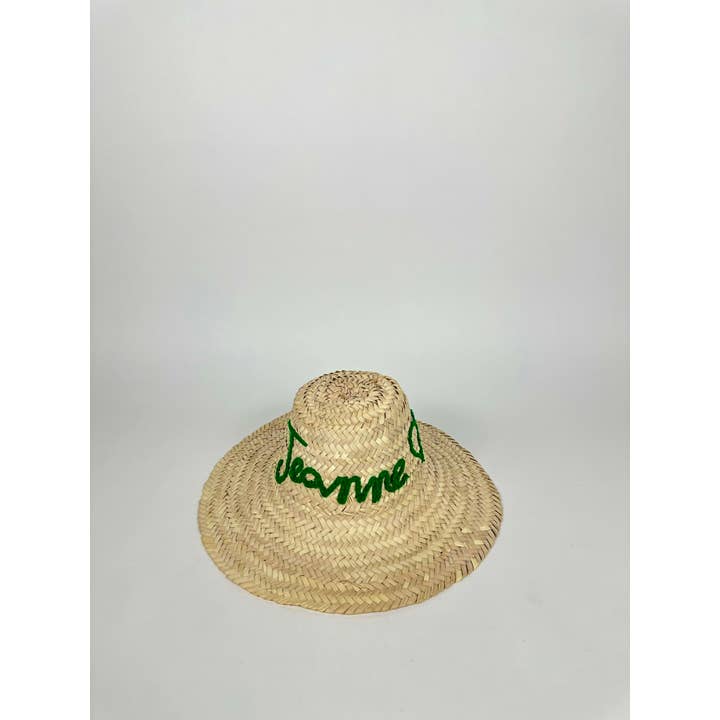 Mikwi - Wholesale Straw Hat - Women's - Personalised Straw hat - DECORATIVE STRAW HAT - Moroccan hat18