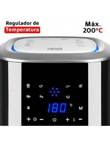 Haeger - Wholesale Kitchen Appliance - HAEGER Aero Fryer Digital Oil Free Fryer - 2.2L, 8 Programs, 1000W4