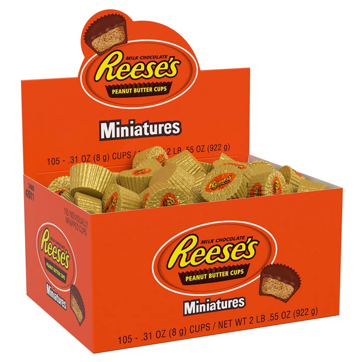 Reese's Peanut Butter Cup Miniature Size 2lb - 105ct for wholesale by I Got Your Candy