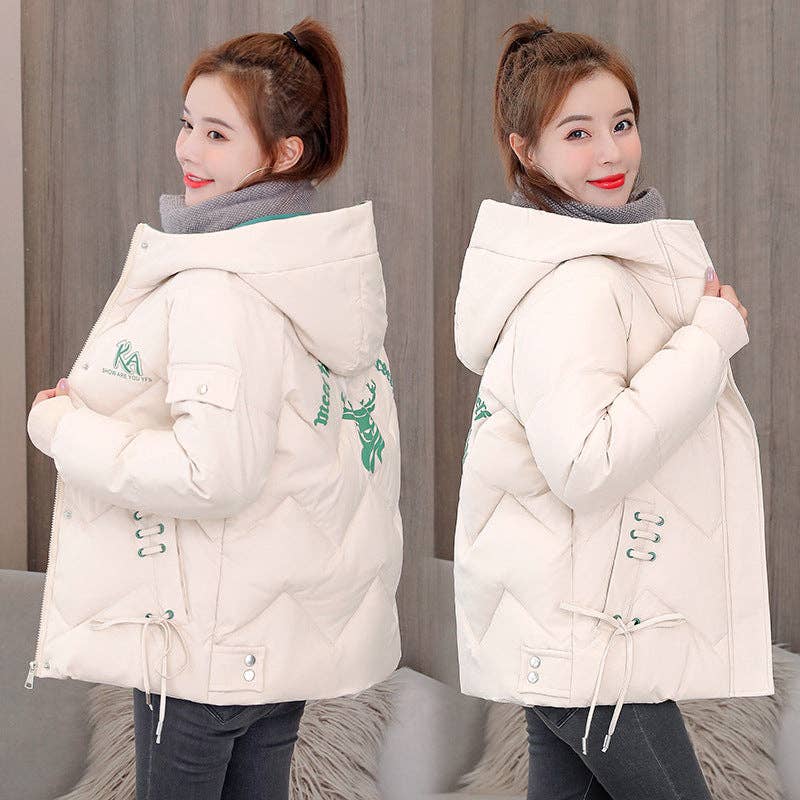 Marayn - Wholesale Puffer Jacket - Women's - Chic 2025 Winter Puffer Jacket Korean Style Warm Loose #250
