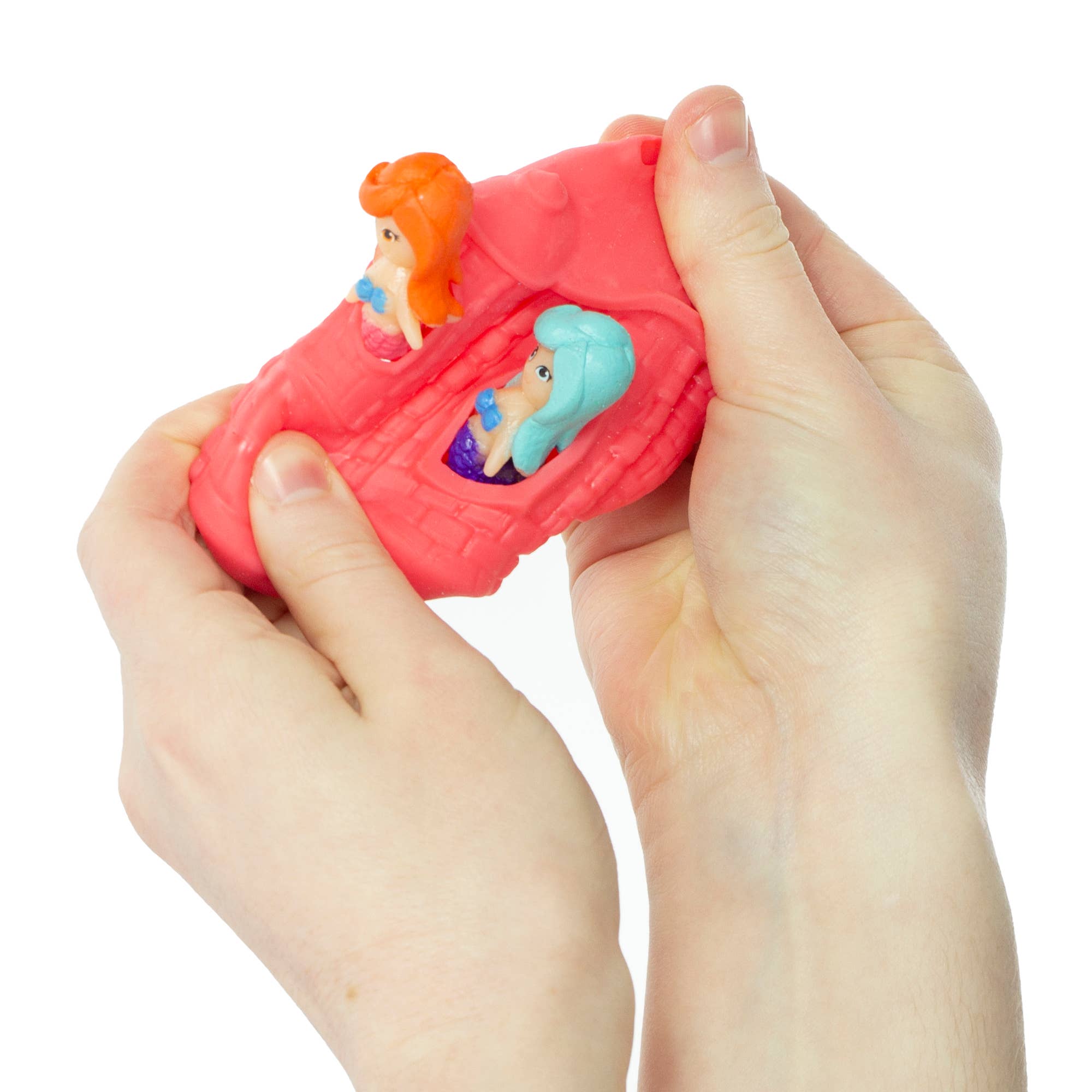 Keycraft - Vente Fidget/jouet anti-stress – enfant - Jouet Sirène Élastique & Château Keycraft1