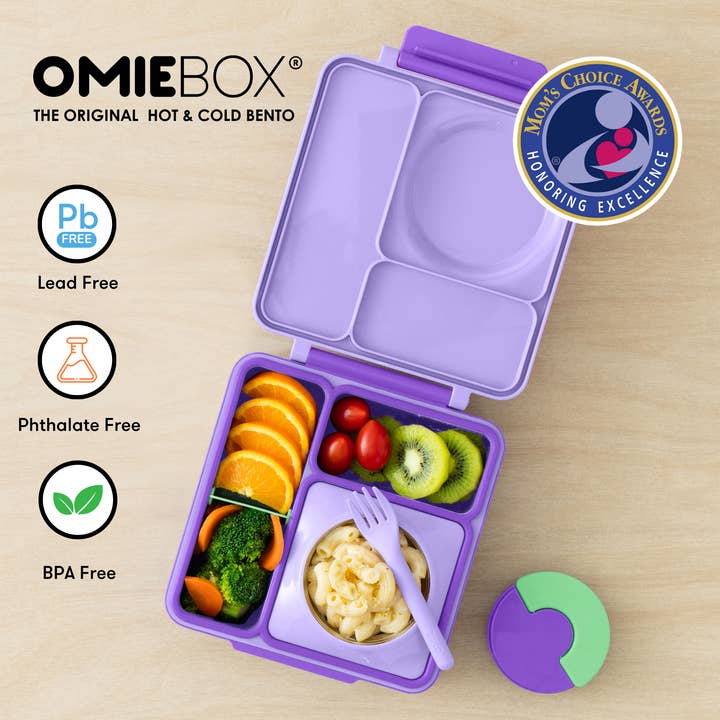 OmieLife - Wholesale Lunch Bag/Box - Kids - OmieBox: Lilac Purple6