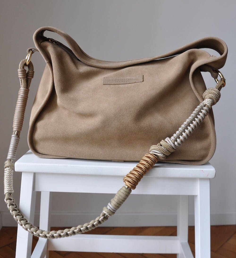 TIEFENBACHER LEHMANN - Wholesale Bag Strap - Women's - BAG STRAP - Barcelona mocca mousse flexi4