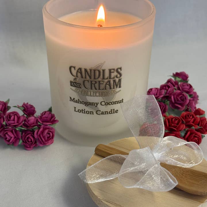 Candles and Cream Collection - Wholesale Jar/Filled Candle - Green Tea Lemongrass - Lotion Candles and Lotion Melts